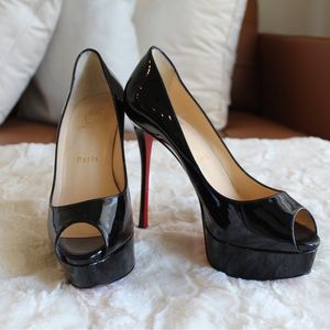 Louboutin Peeptoe heels